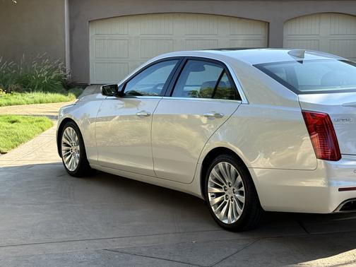 White 2016 Cadillac CTS 2.0L Turbo Luxury