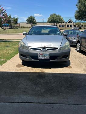 Silver 2007 Honda Accord LX
