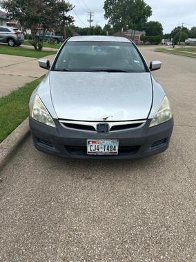 Silver 2007 Honda Accord LX