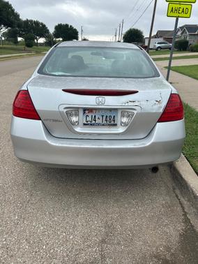 Silver 2007 Honda Accord LX