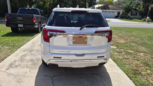 White 2023 GMC Acadia Denali