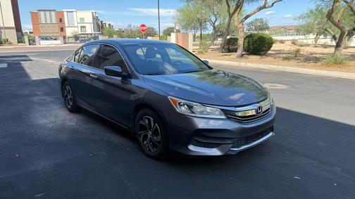 Gray 2016 Honda Accord LX