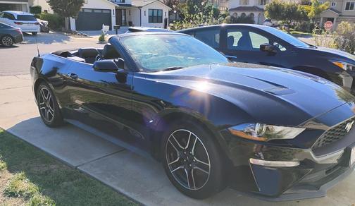 Black 2023 Ford Mustang EcoBoost Premium