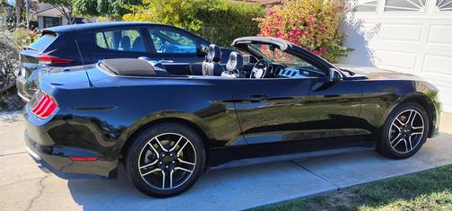 Black 2023 Ford Mustang EcoBoost Premium