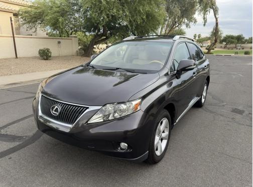 Gray 2010 Lexus RX 350 Base