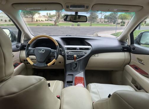Gray 2010 Lexus RX 350 Base