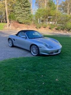 Silver 2004 Porsche Boxster Boxster