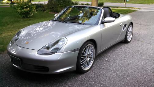 Silver 2004 Porsche Boxster Boxster