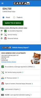2020 Genesis G90 5.0 Ultimate