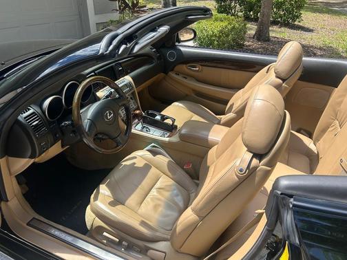 Black 2008 Lexus SC 430 Base