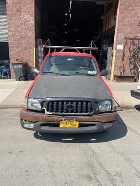 Red 2001 Toyota Tacoma Base
