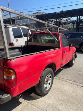 Red 2001 Toyota Tacoma Base
