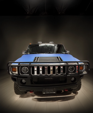 Blue 2004 Hummer H2 Base