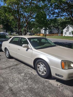 White 2002 Cadillac DeVille Base