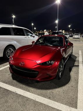 Red 2021 Mazda MX-5 Miata RF Grand Touring