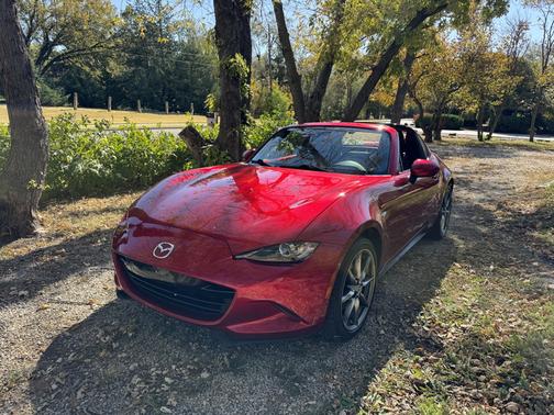 Red 2021 Mazda MX-5 Miata RF Grand Touring