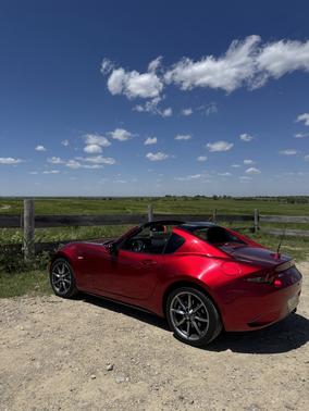 Red 2021 Mazda MX-5 Miata RF Grand Touring