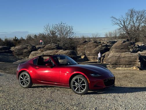 Red 2021 Mazda MX-5 Miata RF Grand Touring