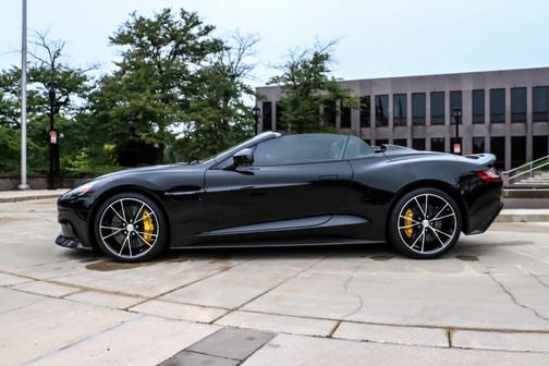 Black 2015 Aston Martin Vanquish Volante