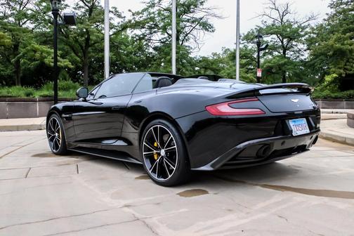 Black 2015 Aston Martin Vanquish Volante