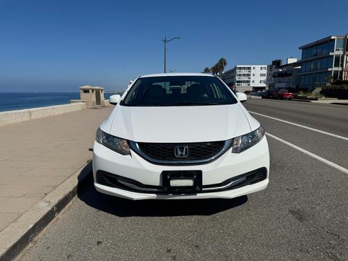 White 2013 Honda Civic Natural Gas
