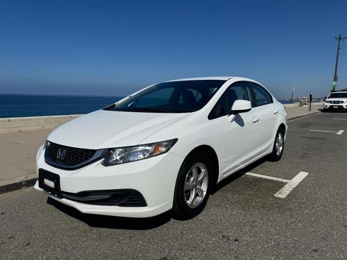 White 2013 Honda Civic Natural Gas