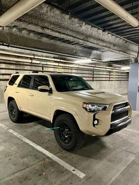 Beige 2016 Toyota 4Runner TRD Pro