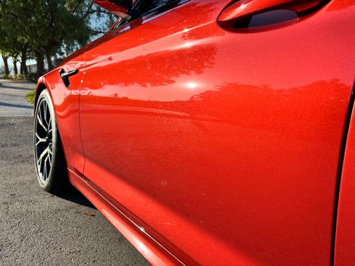 Red 2021 BMW M5 Base