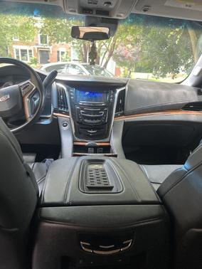 Beige 2017 Cadillac Escalade ESV Luxury