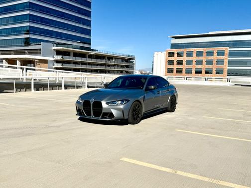 Gray 2023 BMW M3 Competition xDrive
