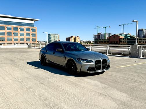 Gray 2023 BMW M3 Competition xDrive
