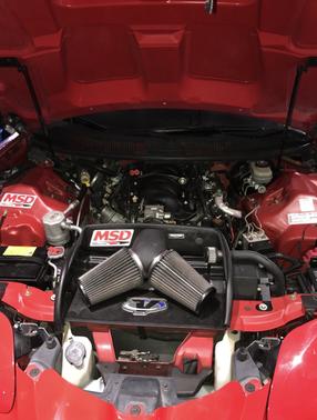 Red 2001 Pontiac Firebird Trans Am