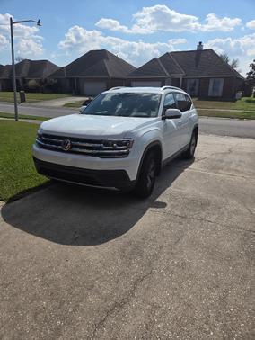 White 2019 Volkswagen Atlas 2.0T S