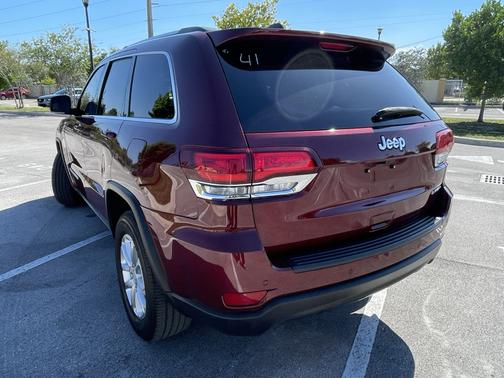 Red 2021 Jeep Grand Cherokee Laredo