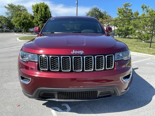 Red 2021 Jeep Grand Cherokee Laredo