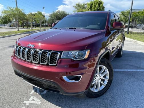 Red 2021 Jeep Grand Cherokee Laredo