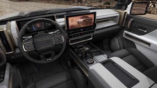 White 2022 GMC HUMMER EV Edition 1