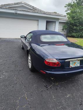 Blue 2002 Jaguar XK8 Base