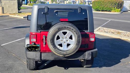 Red 2013 Jeep Wrangler Sport