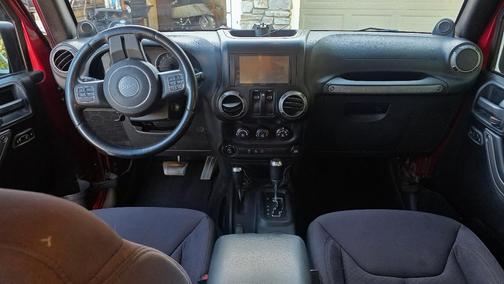 Red 2013 Jeep Wrangler Sport