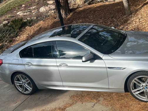 Silver 2015 BMW 650 Gran Coupe i xDrive