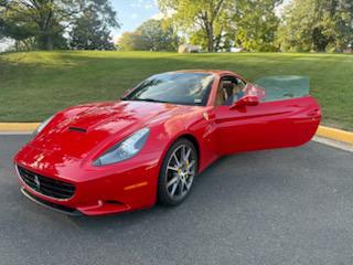 Red 2010 Ferrari California Base