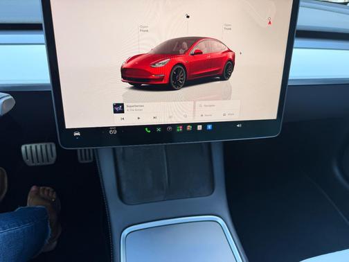 Red 2022 Tesla Model 3 Performance