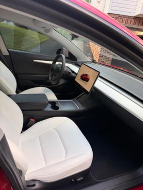 Red 2022 Tesla Model 3 Performance