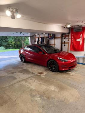 Red 2022 Tesla Model 3 Performance