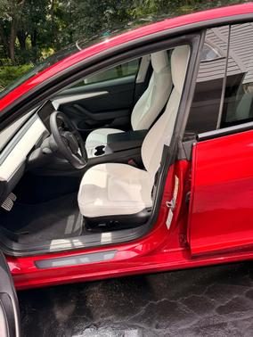 Red 2022 Tesla Model 3 Performance