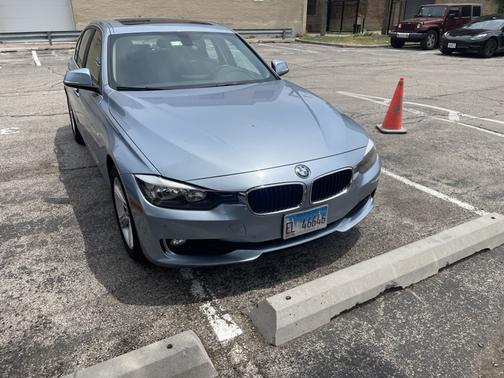 Blue 2015 BMW 328d xDrive