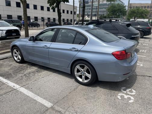 Blue 2015 BMW 328d xDrive