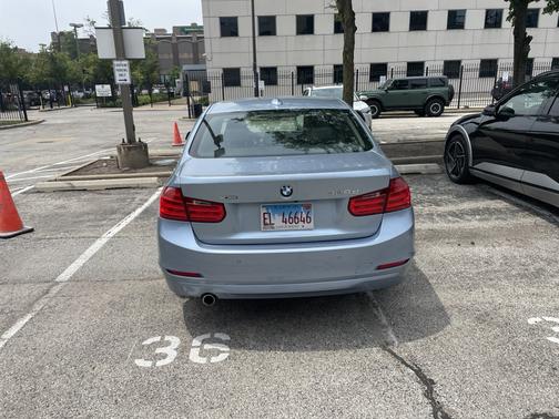 Blue 2015 BMW 328d xDrive