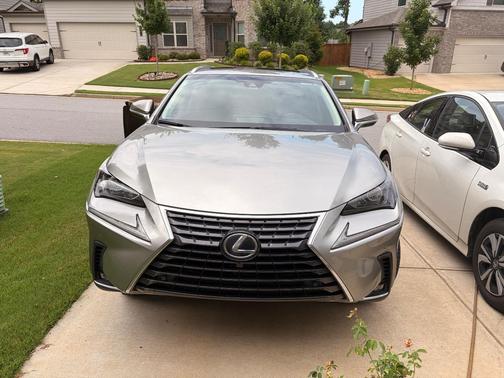 Silver 2018 Lexus NX 300h Base